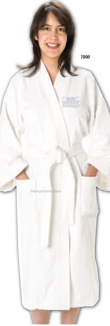 Velour Luxurious White Bath Robes