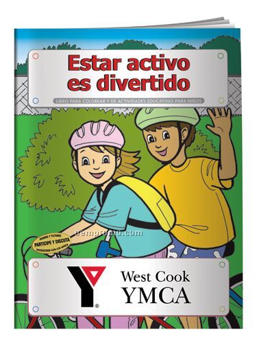 Coloring Book - Fitness Is Fun(Spanish)