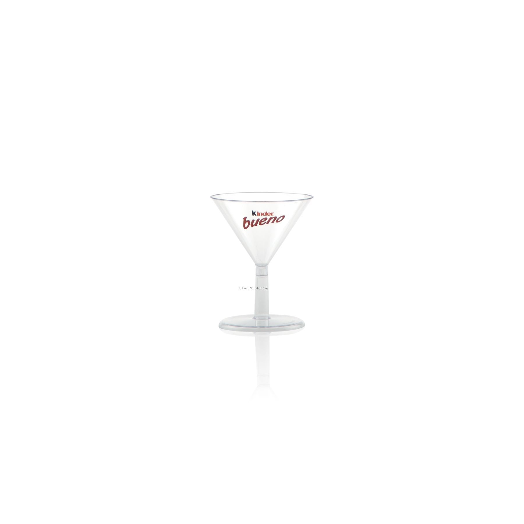 2 Oz. Clear Plastic Mini Martini