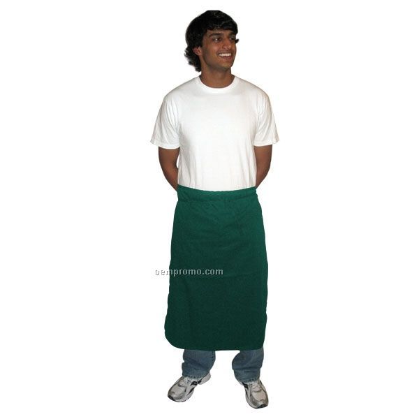 Bistro Apron With Patch Pocket