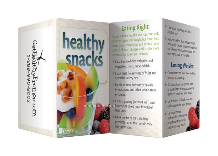 Key Points Brochure - Healthy Snacks / Eating Right