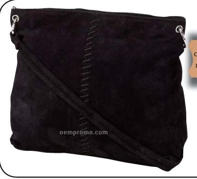 Maxam Genuine Suede Leather Shoulder Bag