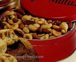 Mixed Nuts In Medium Tin (7 1/4