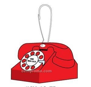 Rotary Dial Telephone Zipper Pull