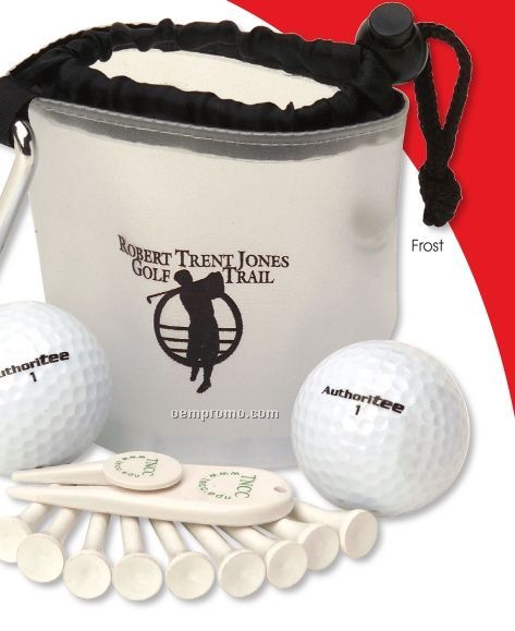 Tour Bag Golf Kit W/ 2 Pinnacle Gold Precision Golf Balls