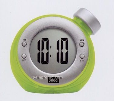 Green Water Powered Clock