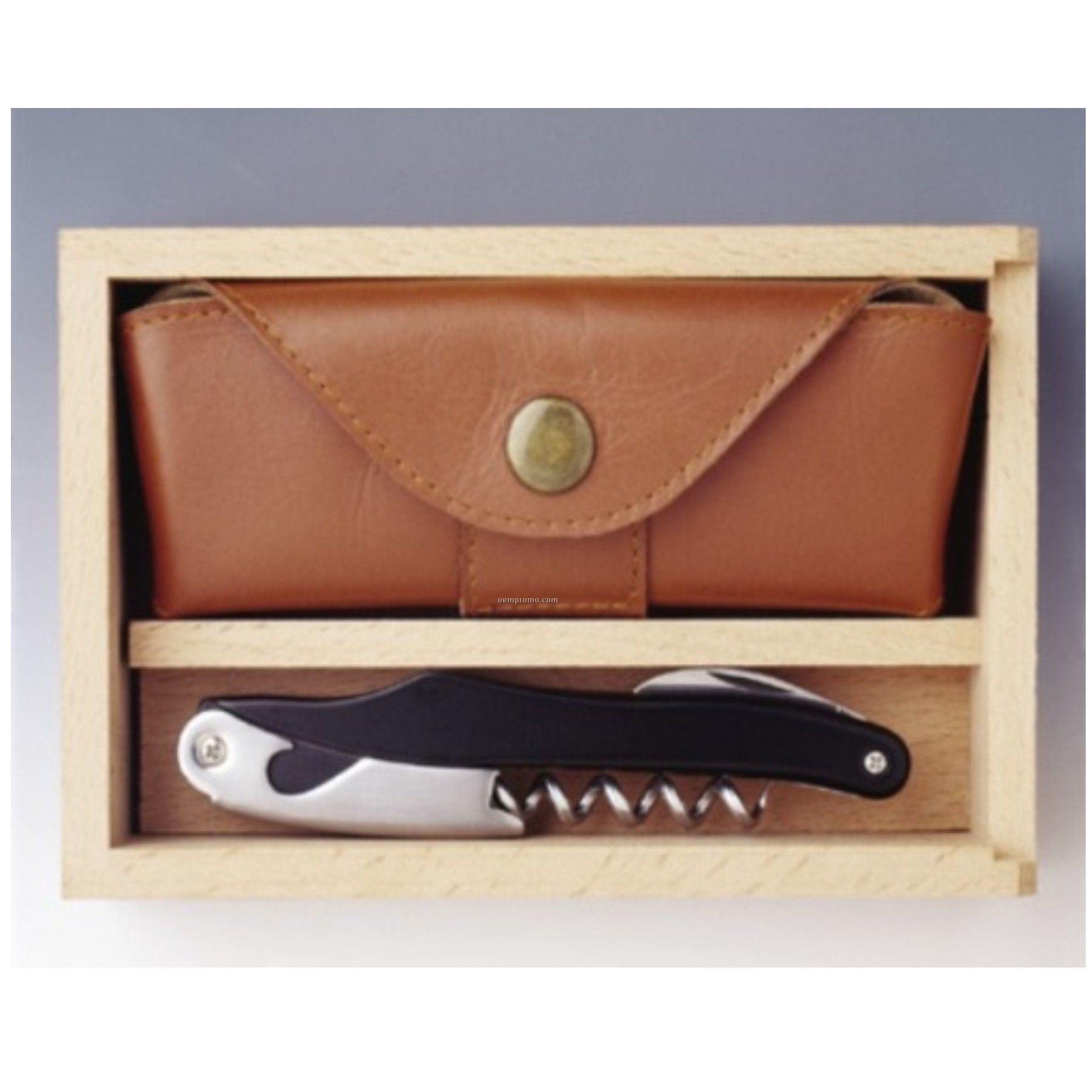 Luxe Waiter's Gift Set (Can Add Your Choice Of Corkscrew)
