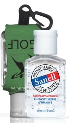 Sanell Hand Sanitizer W/ Custom Leash (1 Oz.)