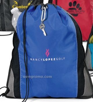 Triumph Sport Backpack W/ Drawstring Closure / Royal Blue