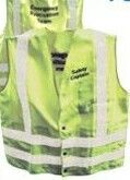 Ansi Class II Safety Vest Rx - Lime Green (Large)