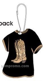 Cowboy Boots T-shirt Zipper Pull