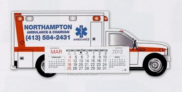 Emergency Squad Ambulance Standard Truck Calendar (After 05/01/11)