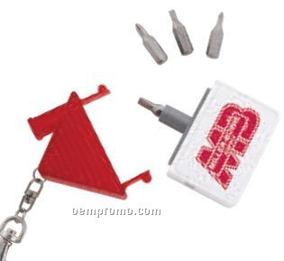 House Tool Screwdriver Kit With Key Chain