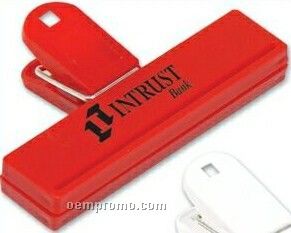 Red Small Bag Clip (Printed)
