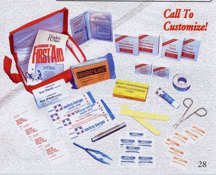 Deluxe First Aid Set - 130 Piece