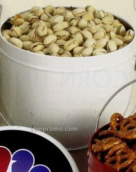 Pistachio Nuts In 1/2 Gallon Tin