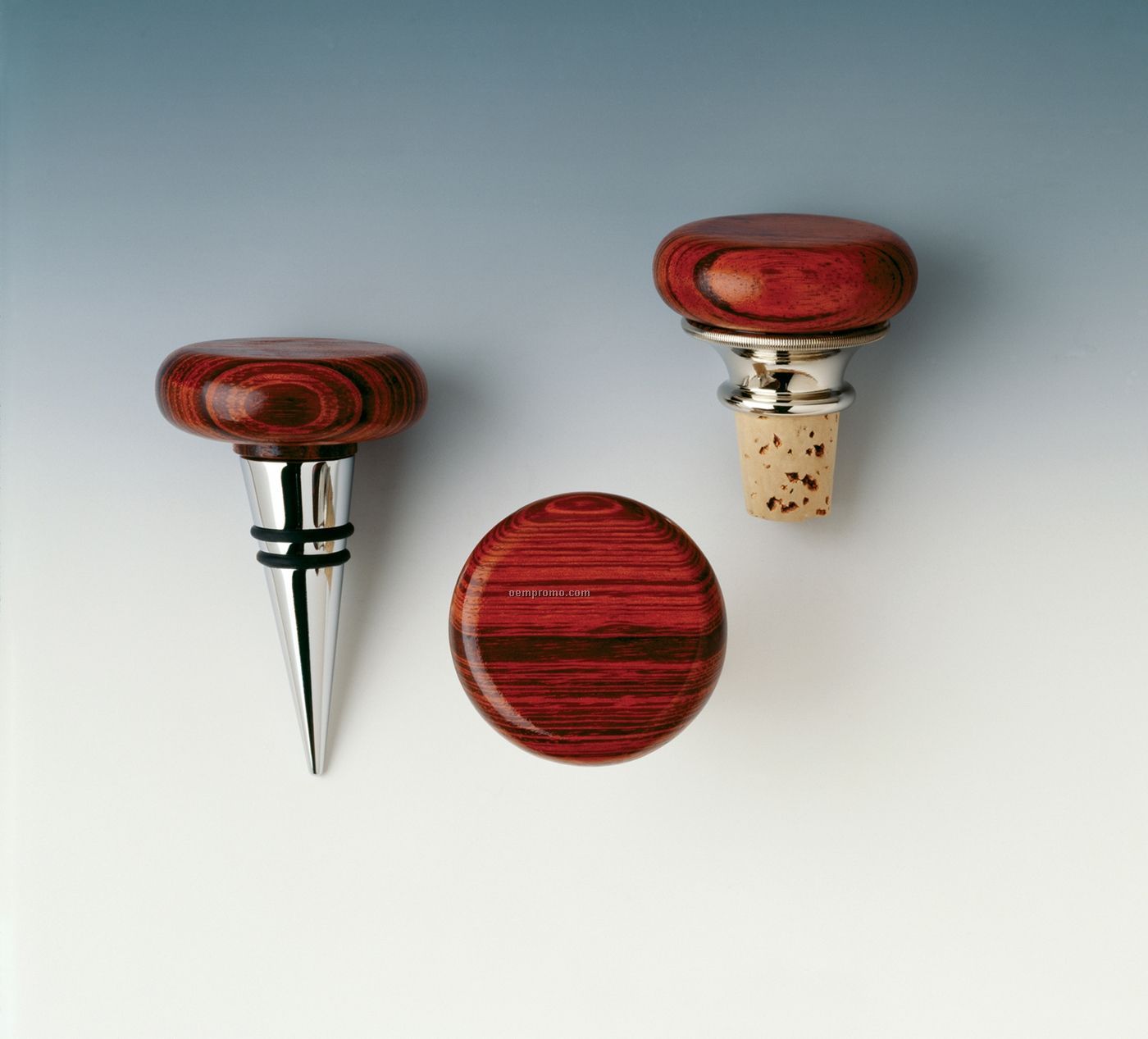Rosewood Flat-top Double Ring Cone Stopper