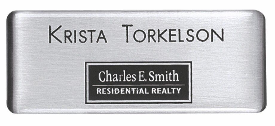 The Aspen Metal Name Badge (0 To 3 Square Inch)