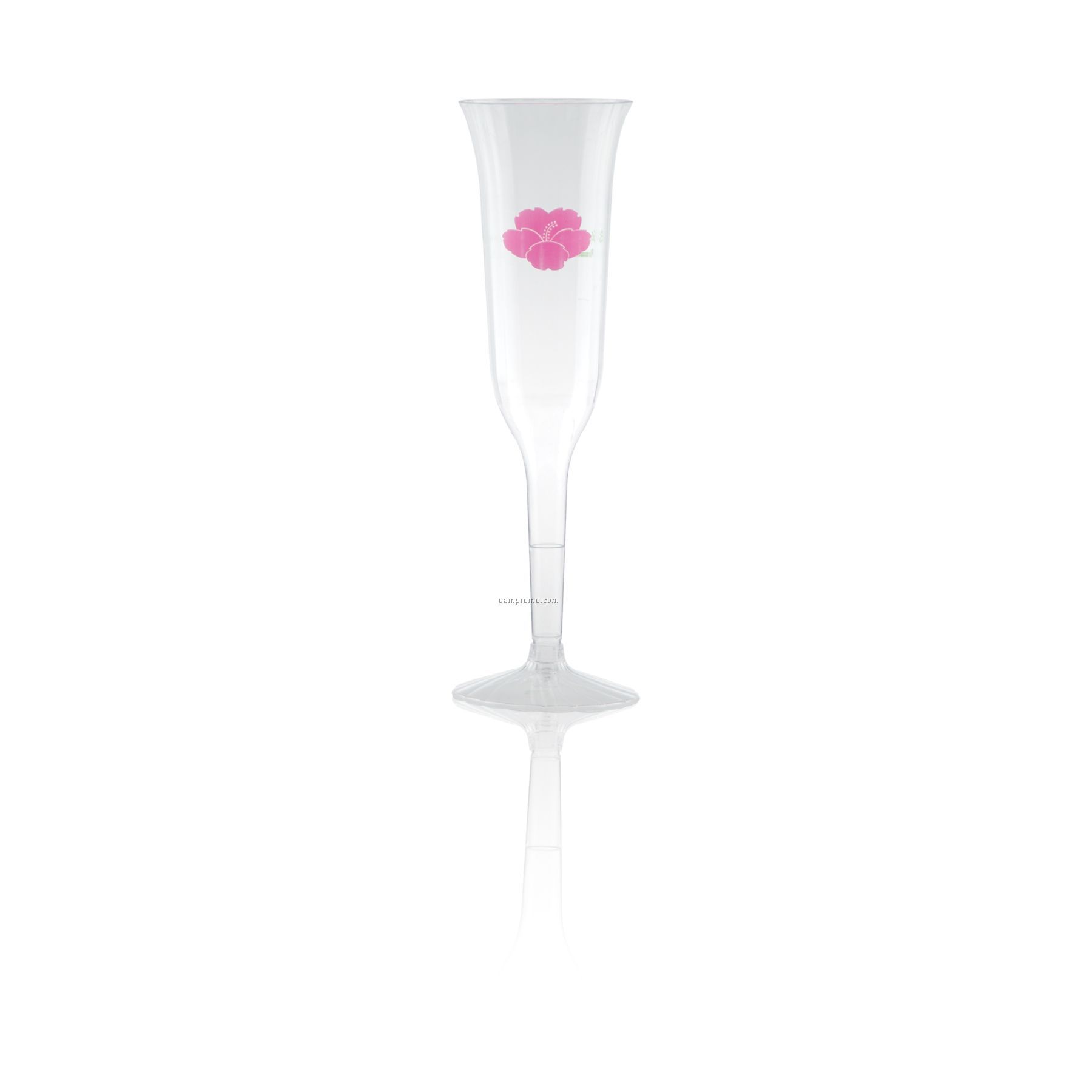5 Oz. Clear Fluted Champagne-detachable Base