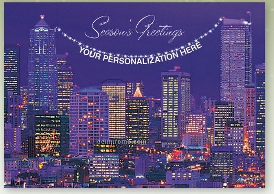Identity Greetings Personalized Holiday Card - Big City Greeting