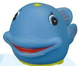 Rubber Squirting Whale Toy
