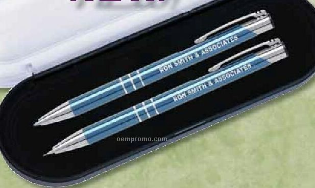 Triple Click Pen & Pencil Set