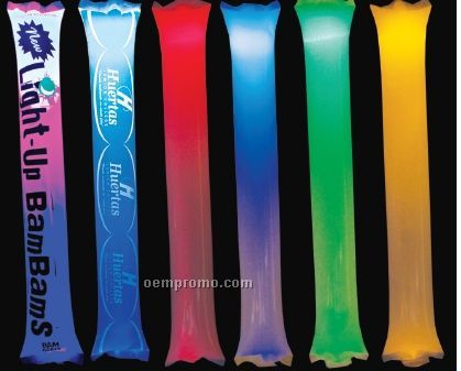 Light-up Bambams Inflatable Noise Makers - Pairs (Economy)