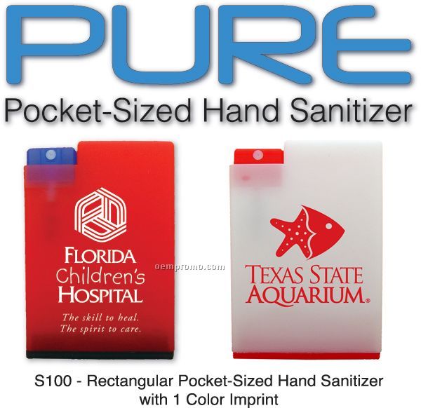 Pure Rectangular Hand Sanitizer