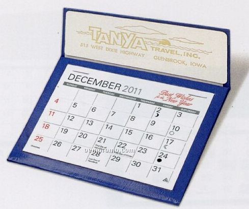 The Naples Warwick Premier Desk Calendar (January - April)