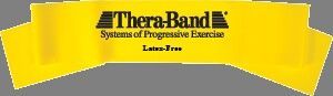 Thera-band 5' Latex Free Exercise Band, Light