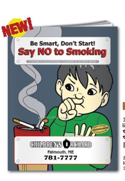Coloring Book - Say No To Smoking