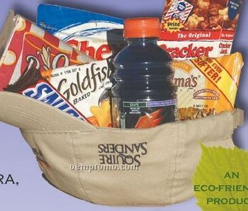 Snack Cap With Candy, Snacks And Camera