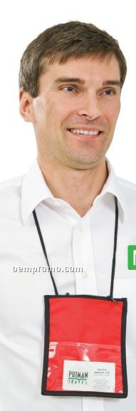 Adjustable Strap Badge Holder (Blank)