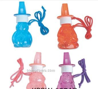 Animal Bubble Whistle Necklace