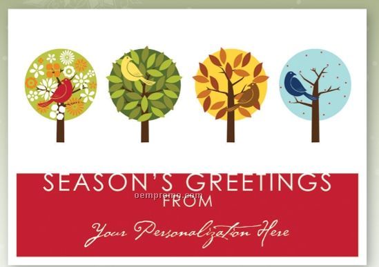 Identity Greetings Personalized Holiday Card - Change Of Scenery