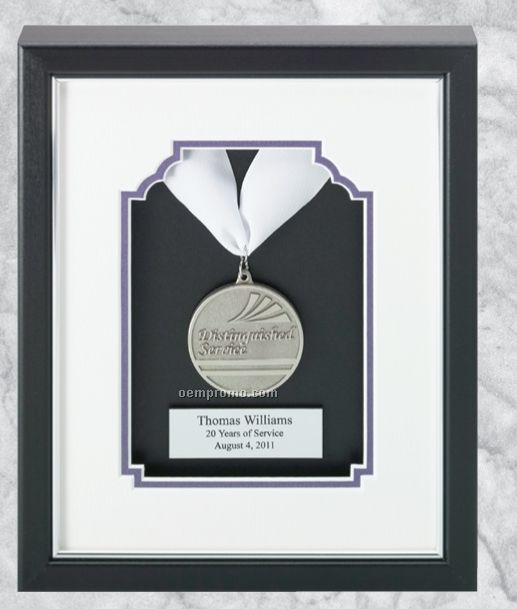 Professional Gallery Award Plaques W/ Die Struck Medallion