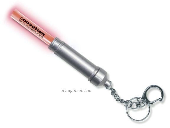 Red Wand Light Up Keychain