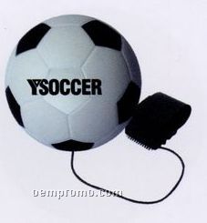 Soccer Ball Yo-yo Stress Reliever Squeeze Toy