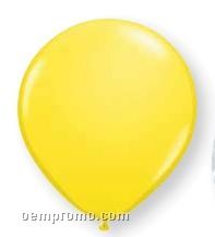 24" Yellow Latex Balloon