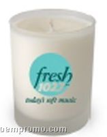 3 Oz. Soy Candle - In Frosted Glass Votive