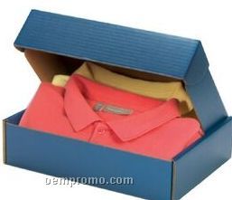 Blue Specialty Corrugated Packaging (12"X9"X3")