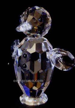 Optic Crystal Penguin Figurine