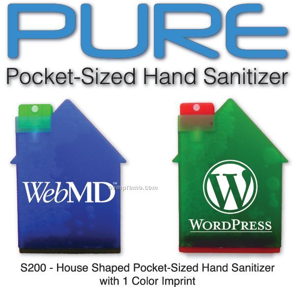 Pure - House Shaped Hand Sanitizer