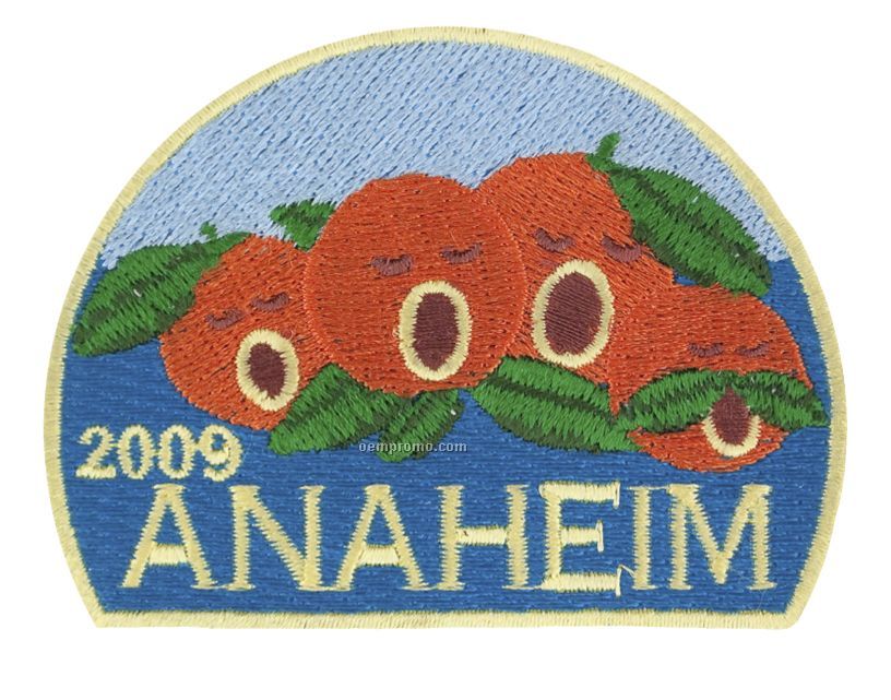 Embroidered Patch / Emblem (76% To 100% Thread Coverage) (2")