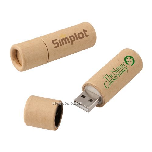 Papel Recycled Paper USB Flash Drive (256mb)