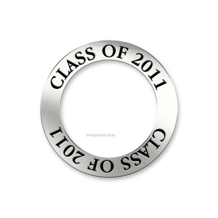 Stock Declaration Charm Necklace W/ 20" Nylon Cord - Class Of 2011