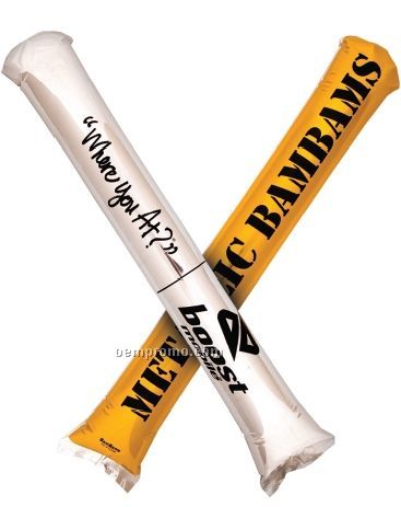 Metallic Pairs Of Bambams Inflatable Noisemakers (Super Saver)