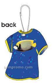 Tropical Fish T-shirt Zipper Pull