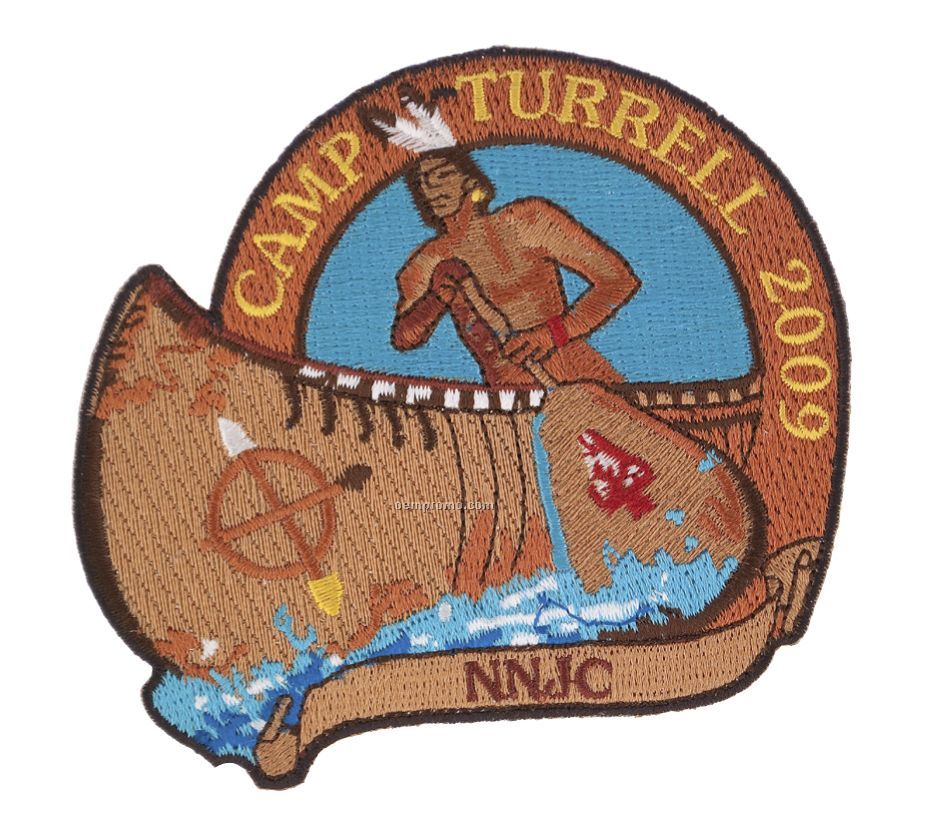 Embroidered Patch / Emblem (76% To 100% Thread Coverage) (3")
