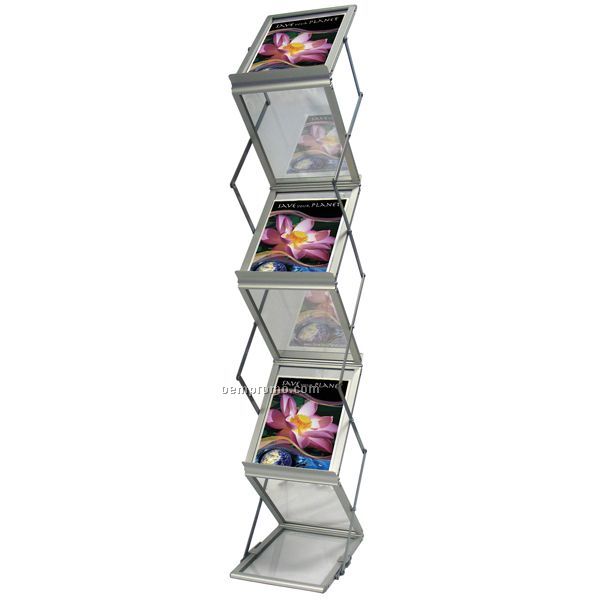 Exhibitor Series 220 Literature Display W/ Carry Case